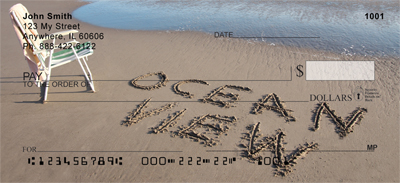 Vacation Sentiments Personal Checks
