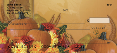 Fall Celebrations Personal Checks