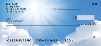 Sun Rays Personal Checks