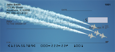Stunt Planes In Action Air Force Checks