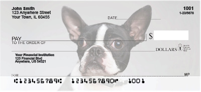 Boston Terrier Personal Checks 