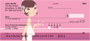 Girly Shoes and Nails Personal Checks