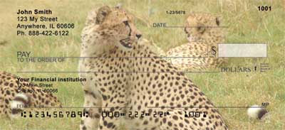 inosauruses, and Giraffe grace these personal checks.     