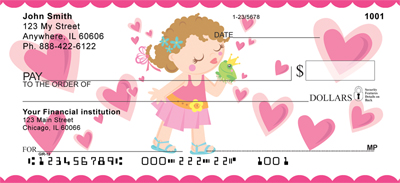 Young Girl Princess Personal Checks