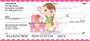 Young Girl Princess Personal Checks