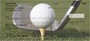 Tee'd and Green Golf Checks