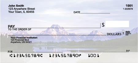 Mountain Views Personal Checks