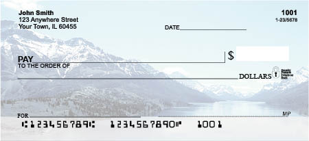 Mountain Views Personal Checks