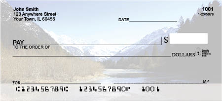Mountain Views Personal Checks