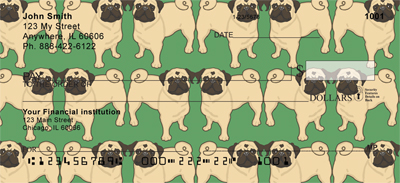 Pug Wallpaper Checks