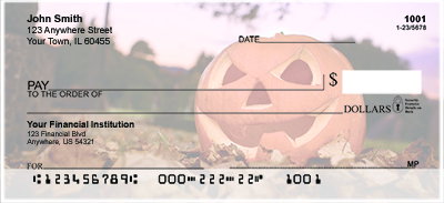 Jack-O-Lanterns Personal Checks