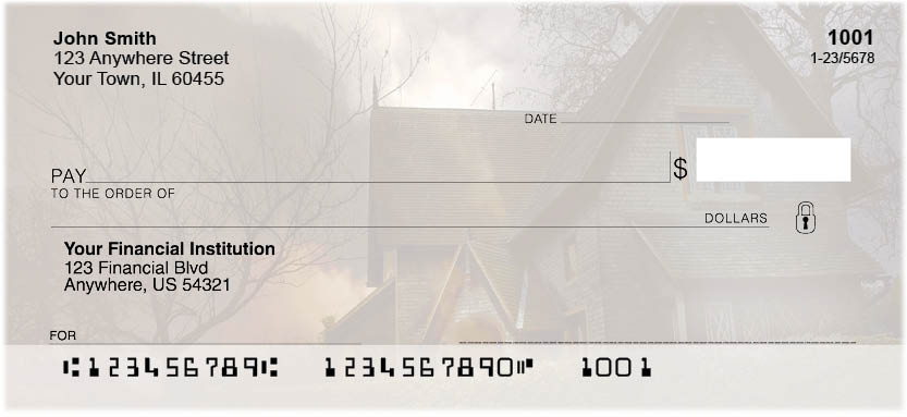 Haunted Houses Personal Checks