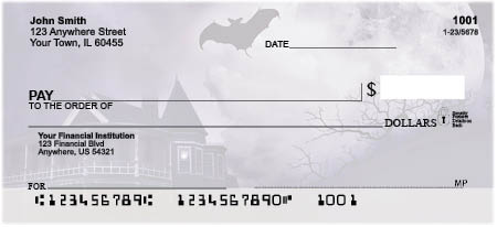 Haunted Houses Personal Checks