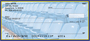 Blue & Yellow Football Team Personal Checks