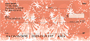 Stylistic Christmas Personal Checks