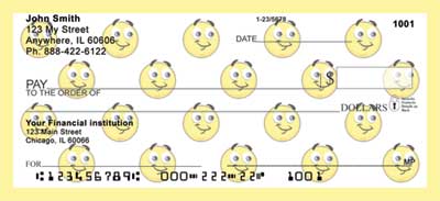up with a smile when you write a check.