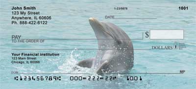 f these intelligent creatures, these checks are sure to please every dolphin fan.