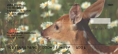 Baby Deer Personal Checks 