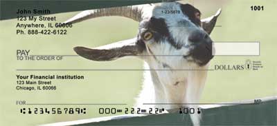 Goats Personal Checks 
