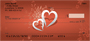 Pair of Hearts Personal Checks