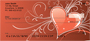Twisted Hearts Personal Checks