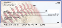 Blue & Red Baseball Team Personal Checks