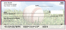 Red & Navy Baseball Team Personal Checks
