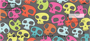 Colorful Skull of Hearts Personal Checks