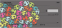 Colorful Skull of Hearts Personal Checks