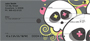 Neon Skulls Personal Checks
