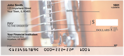 er, and so are our new Guitars Personal Checks.  With these four rotating images of electric and acoustic guitars, these checks are sure to please musicians and music lovers of all types.