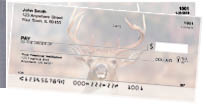 Big Horned Buck Deer Side Tear Personal Checks