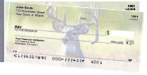Big Horned Buck Deer Side Tear Personal Checks