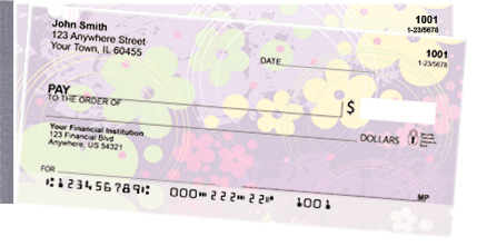 Aloha Flowers Side Tear Personal Checks