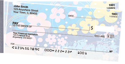 Aloha Flowers Side Tear Personal Checks