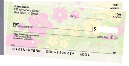 Aloha Flowers Side Tear Personal Checks