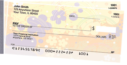 Aloha Flowers Side Tear Personal Checks