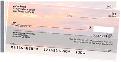 Scenic Scriptures Side Tear Personal Checks