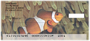 Tropical Fish Top Stub Personal Checks