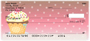 Cupcakes Top Stub Personal Checks