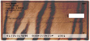 Animal Prints Top Stub Personal Checks