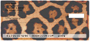 Animal Prints Top Stub Personal Checks