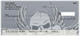 Stylish Skulls Top Stub Personal Checks