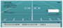 Football Top Stub Personal Checks