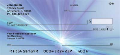 sparks light from the background of your checks.