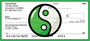 Yin-Yang Personal Checks