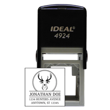 Designer Deer Square Stamp