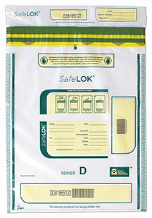 Deposit Bag 12'' X 16'' SafeLok, clear