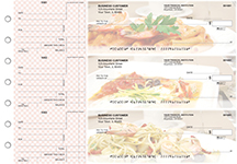 Italian Cuisine Standard Mailer Business Checks