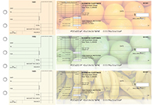 Fruit Standard Itemized Invoice Business Checks